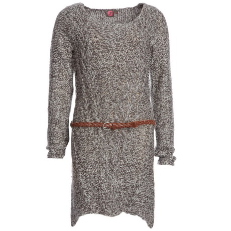 Robe pull maille