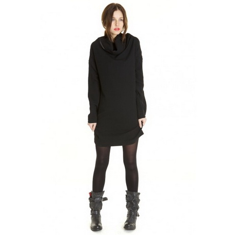 Robe pull noire