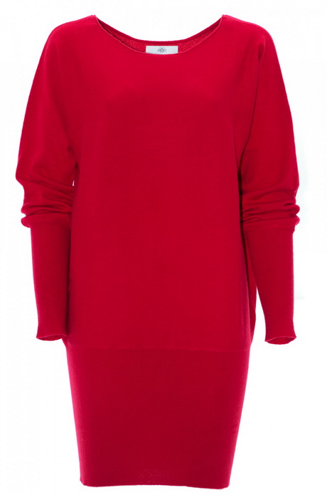 Robe pull rouge