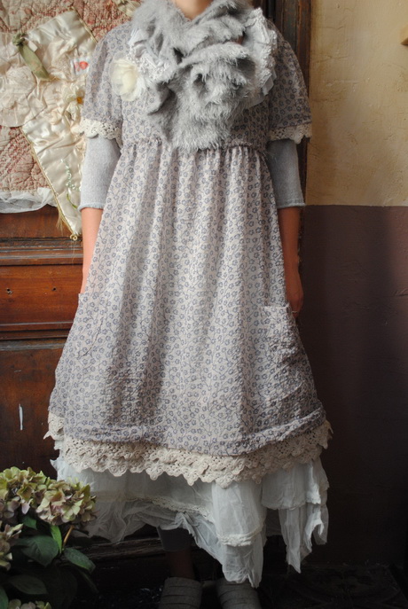 Robe romantique dentelle