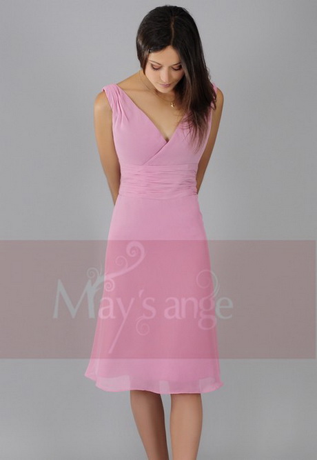 Robe rose ceremonie