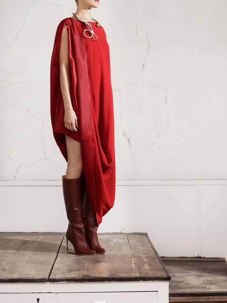 Robe rouge h et m