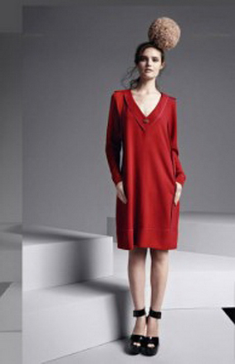 Robe rouge hiver