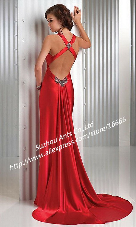 Robe rouge soirée