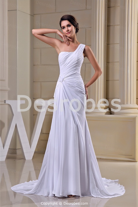 Robe simple de mariage