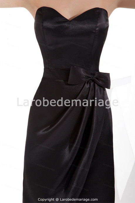 Robe simple noire