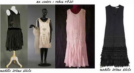 Robe soirée année 20