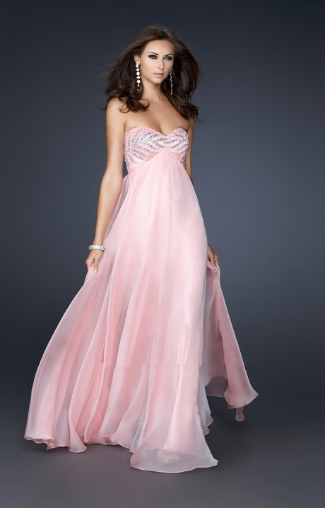 Robe soirée bustier longue