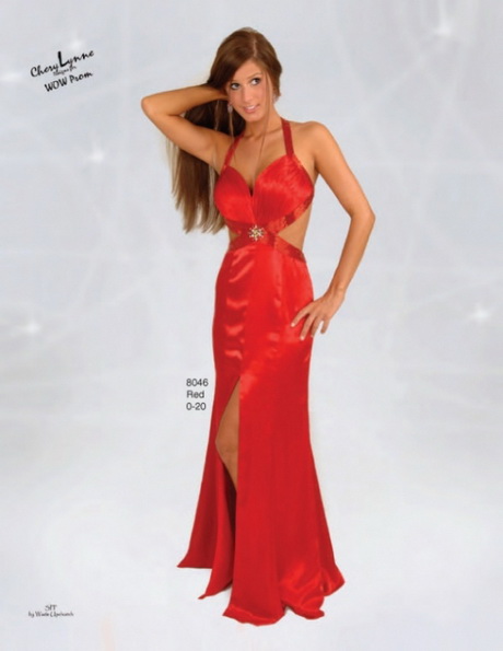 Robe soiree rouge