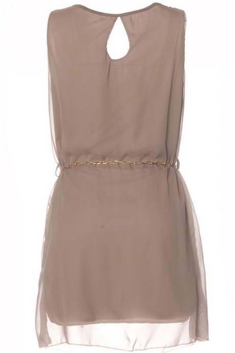 Robe taupe