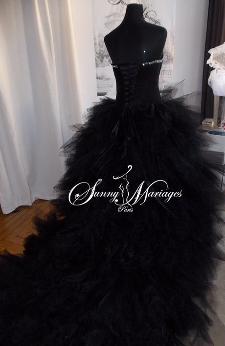 Robe tulle noir