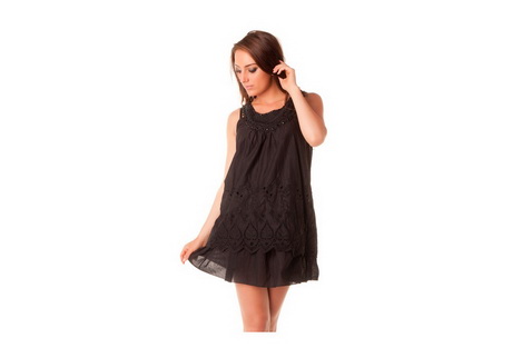 Robe tunique noire