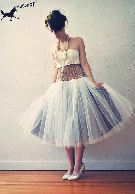 Robe tutu blanche