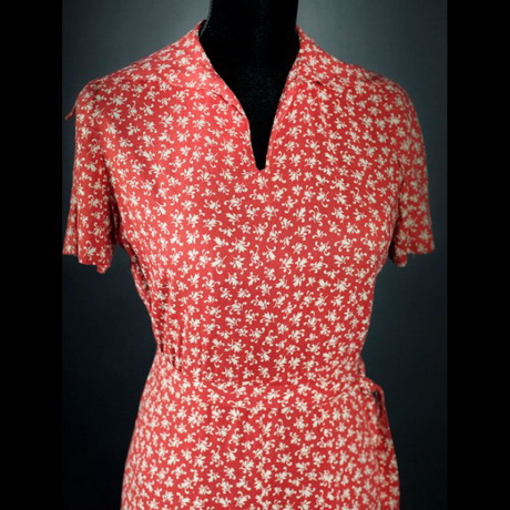 Robe vintage années 40