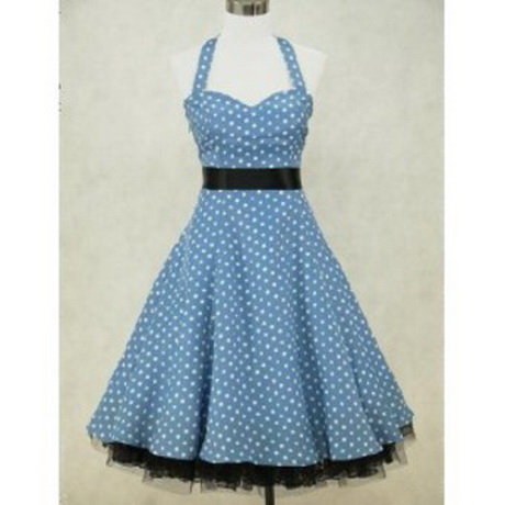 Robe vintage pois