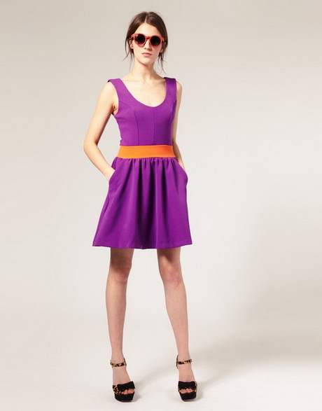 Robe violette