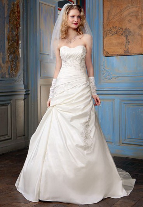 Robes bustier pour mariage