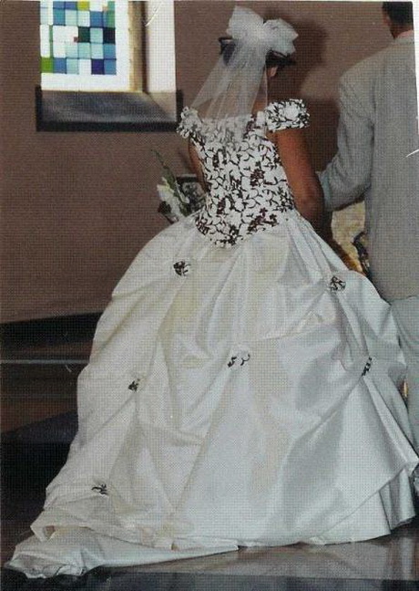 Une belle robe de mariage