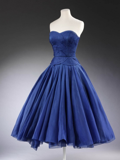 Une robe bleu