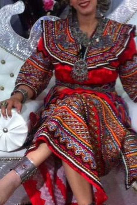 Robe kabyle traditionnel 2016