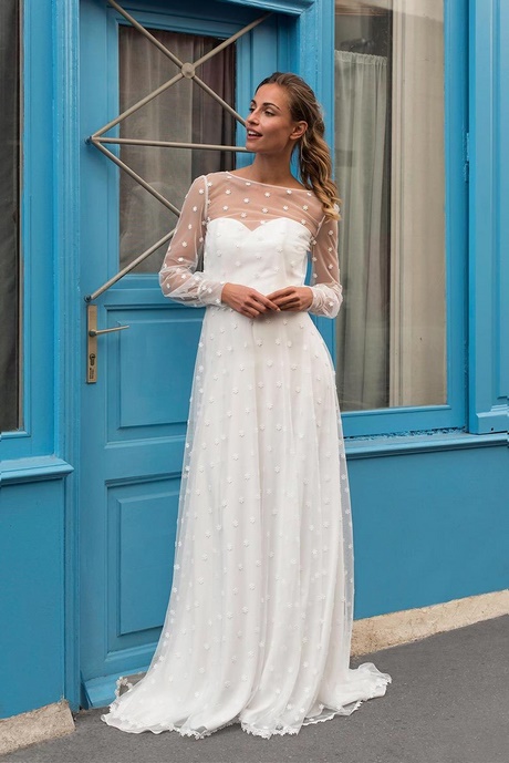 Belle robe de mariée 2018