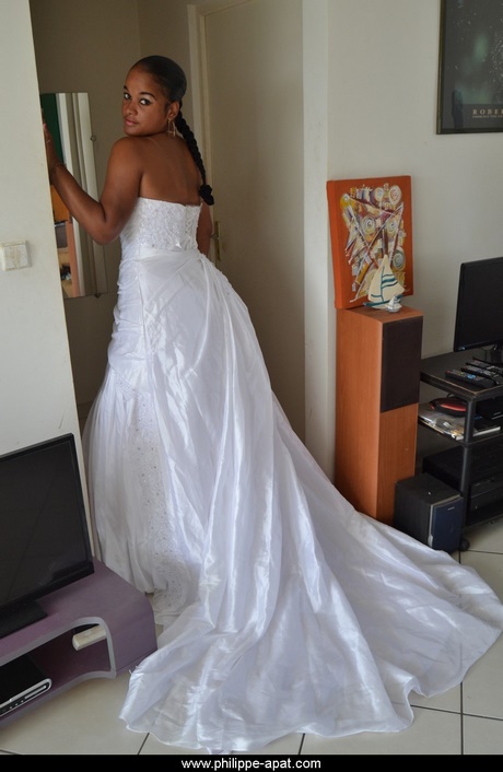 Robe de mariée bustier 2018