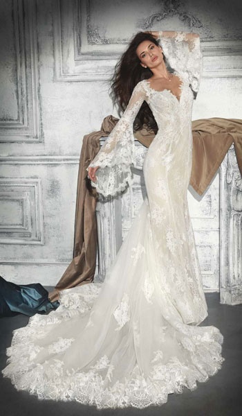 Robe de mariée dentelle 2018