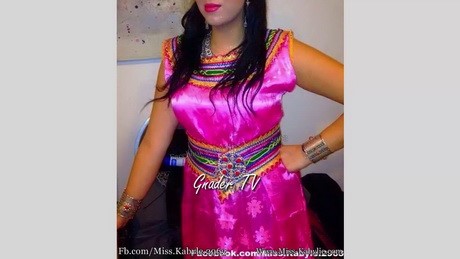 Modele de robe kabyle moderne 2017