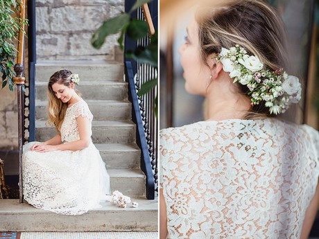 Robe de mariée en dentelle 2017