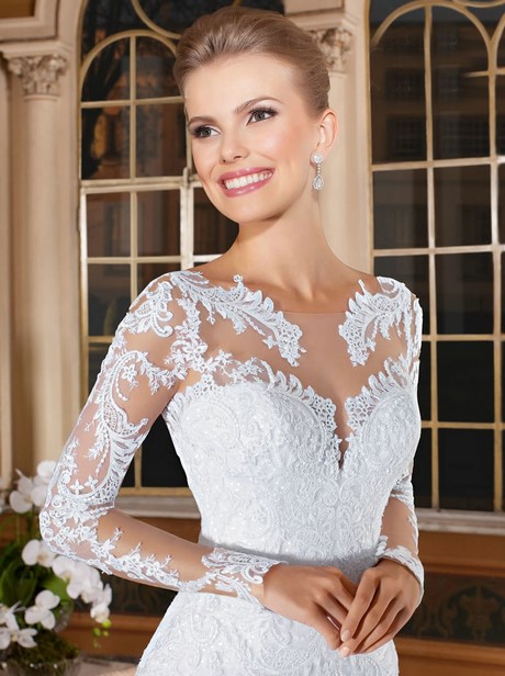 Robe de mariée manche longue 2017