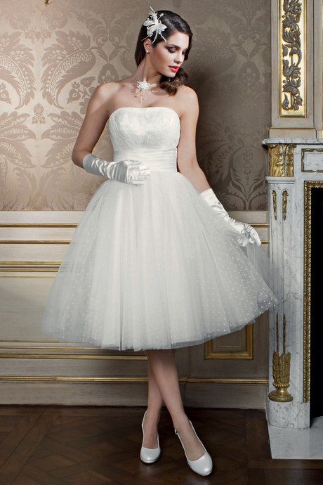 Robe de mariée courte 2019