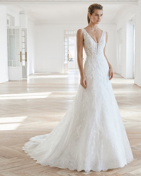 Robe de mariée de couleur 2019