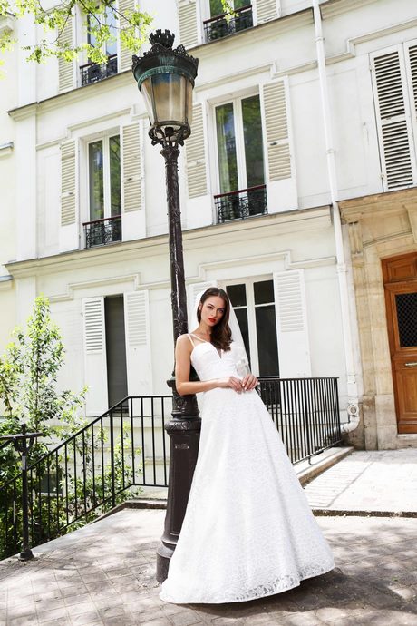 Robe de mariée simple 2019