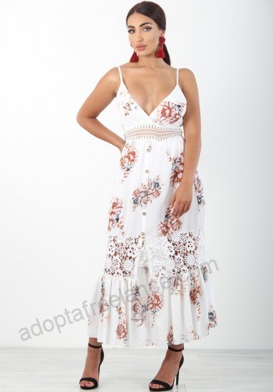 Robe fleurie longue 2019