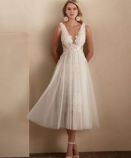 Robe de mariée 2022 courte