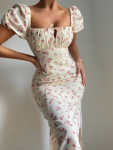 Robe longue fleurie 2022