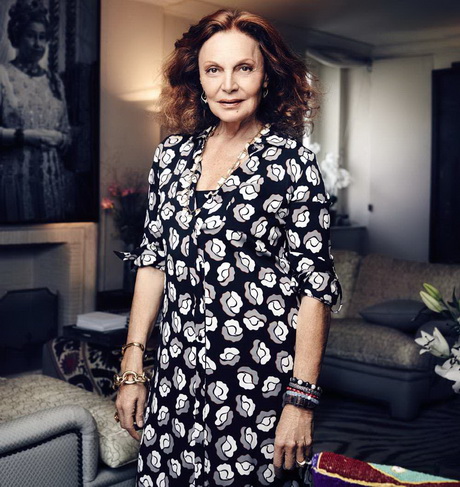 La robe portefeuille de chez diane von furstenberg