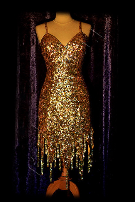 Robe à paillettes