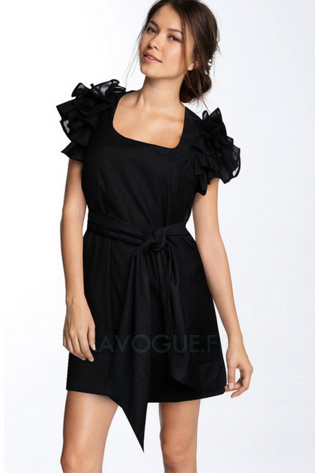 Robe courte manche courte