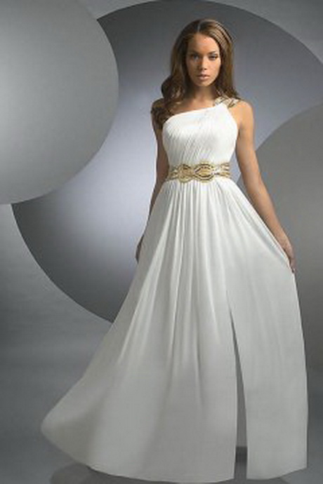 Robe de soirée longue blanche