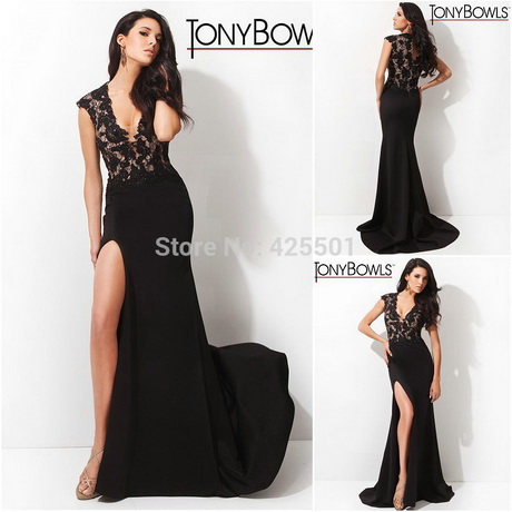 Robe de soiree dentelle noire