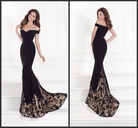 Robe de soiree dentelle noire