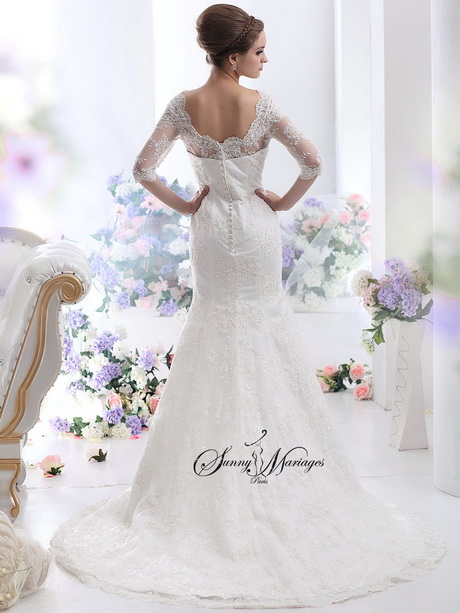 Robe dentelle mariée