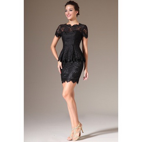 Robe manche courte dentelle