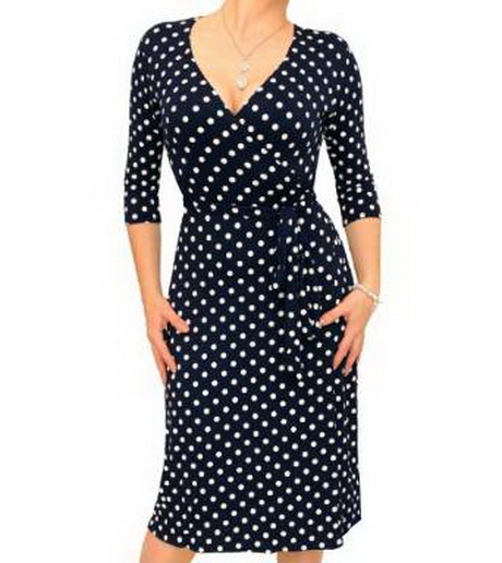 Robe portefeuille a pois