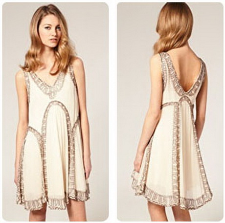 Robe retro blanche