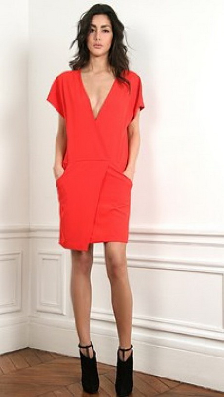 Robe rouge portefeuille