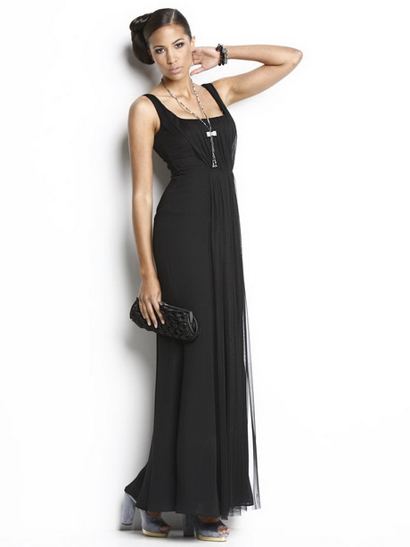 Robe soiree longue noire