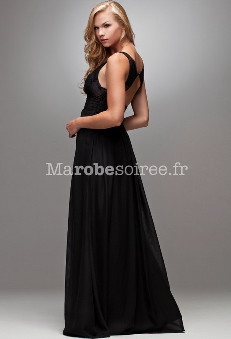 Robes de soirée longues noires