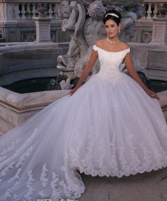 Robe blanche princesse